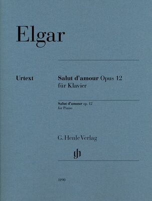 Henle Verlag Elgar Salut d'Amour Piano