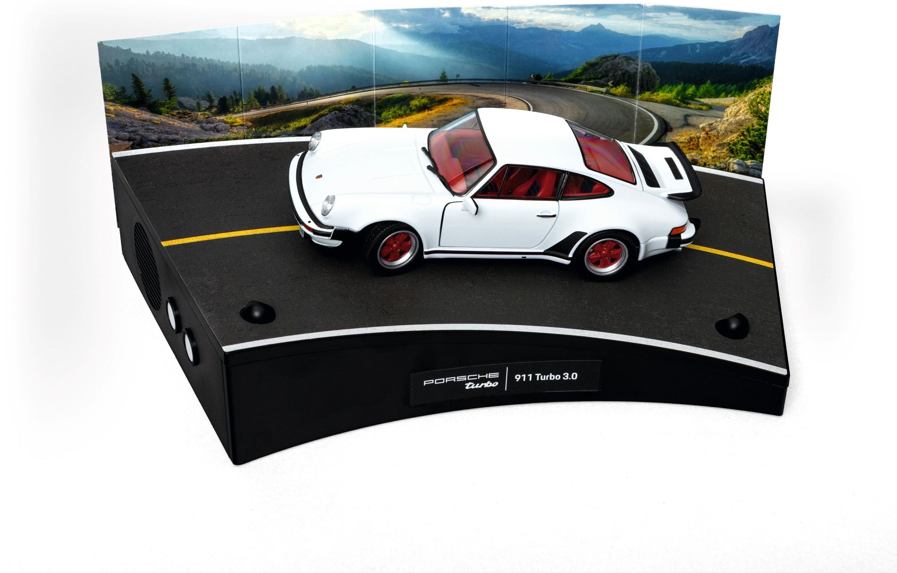 Adventskalender FRANZIS "Porsche 911 Turbo DE/EN", weiss (bunt), Adventskalender, Adventskalender bunt Einheitsgröße