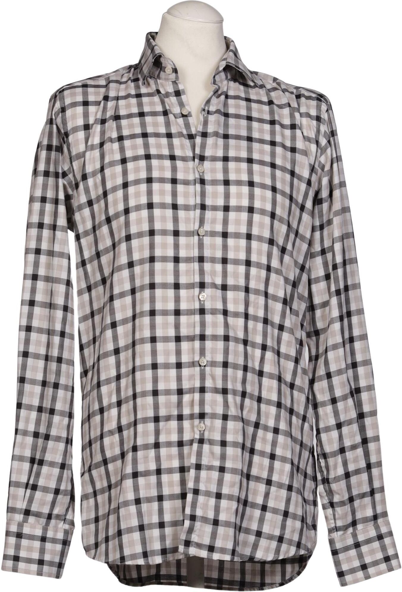 Karl by Karl Lagerfeld Herren Hemd, Mehrfarbig, Gr. 39, Baumwolle - Second Hand