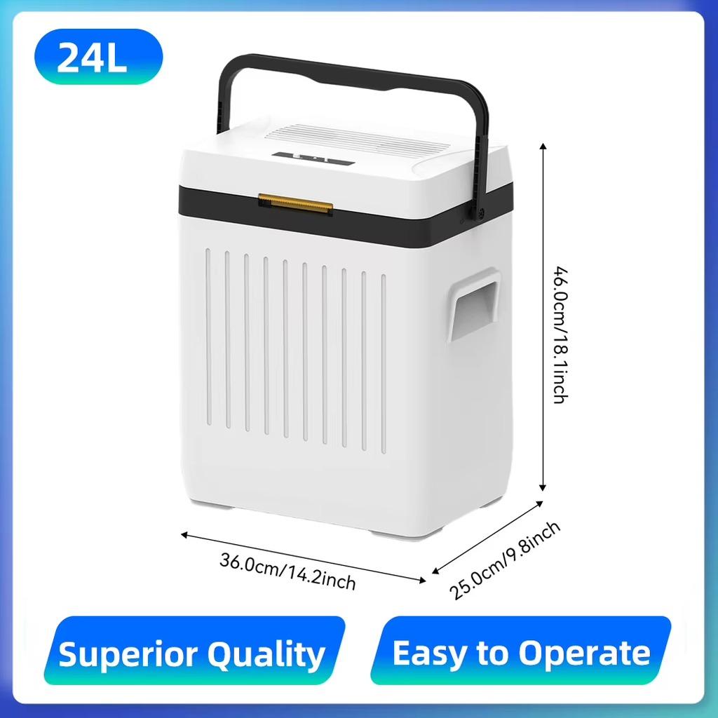 Tragbare Kühlbox - CL50 Kompressor-Kühlbox - 24 l - App-Steuerung - Schnelle Kühlung - 12/24 V Gleichstrom - 100-240 V Wechselstrom