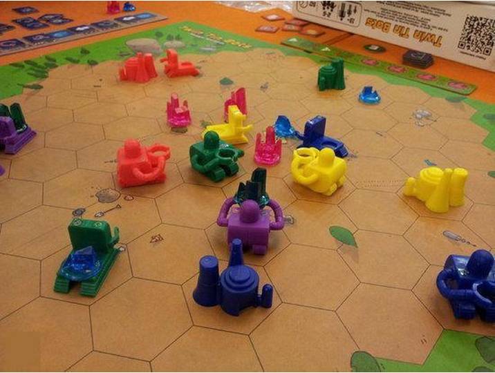 Flatlined Games Twin Tin Bots - Bordspel - Strategisch spel