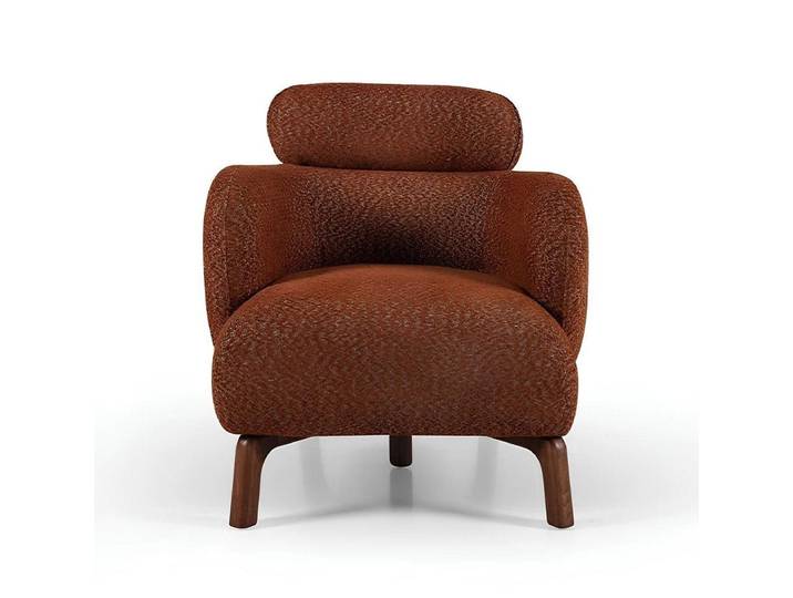 Xlmoebel Sessel Brauner Polstersessel für ein gemütliches Wohnzimmer (1-St., Polstersessel), Made in Europa