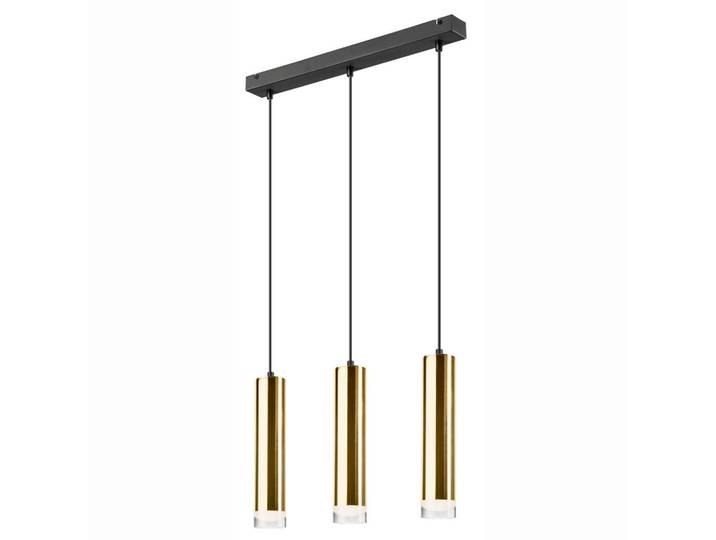 Hängeleuchte Diego, Goldfarben, Metall, 50x90x90 cm, Europäischer Sicherheitsstandard, Made in Europe, Lampen & Leuchten, Innenbeleuchtung, Hängeleuchten, Pendelleuchten