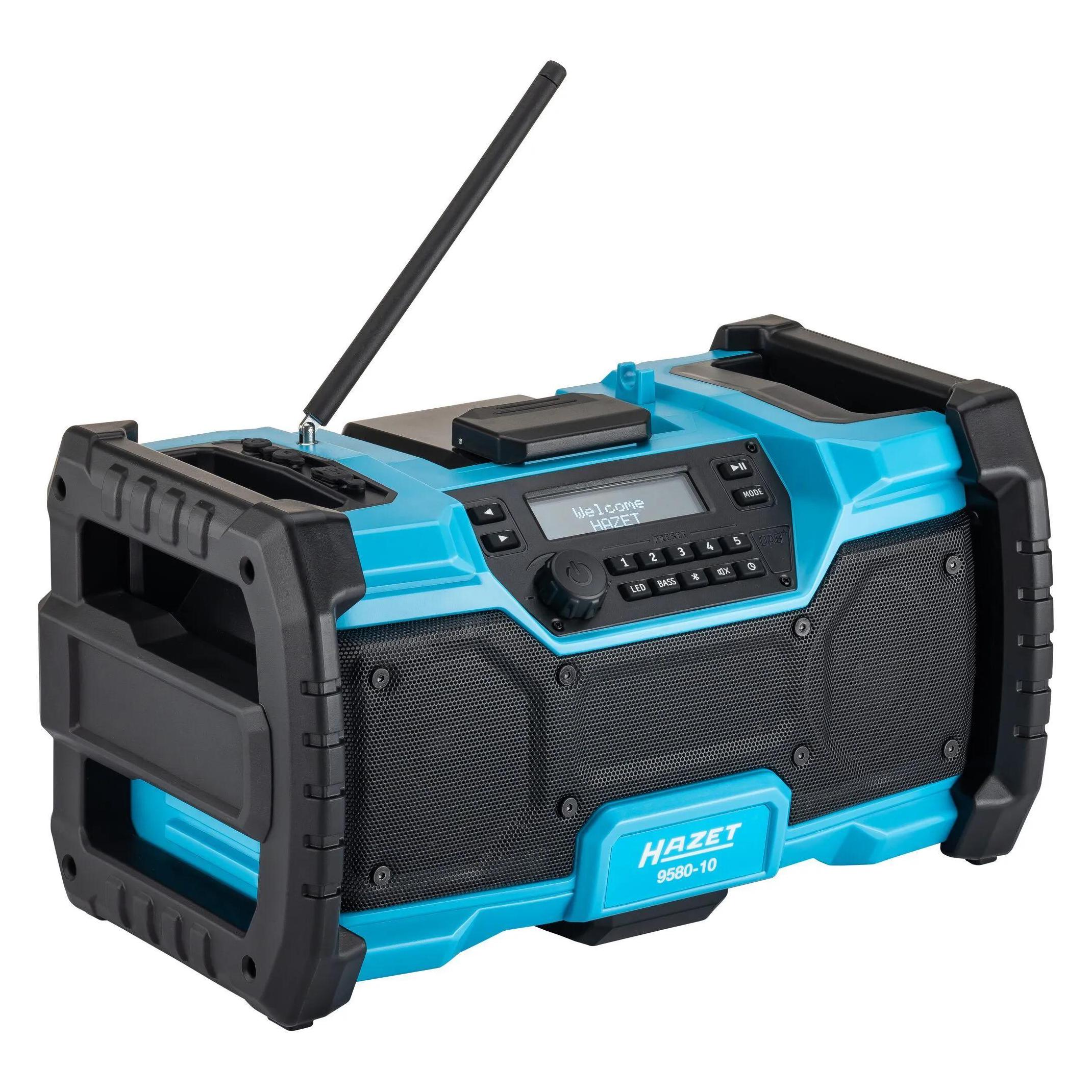 Hazet DAB Radio 9580-10 (DAB+, FM, Bluetooth) (9580-10)