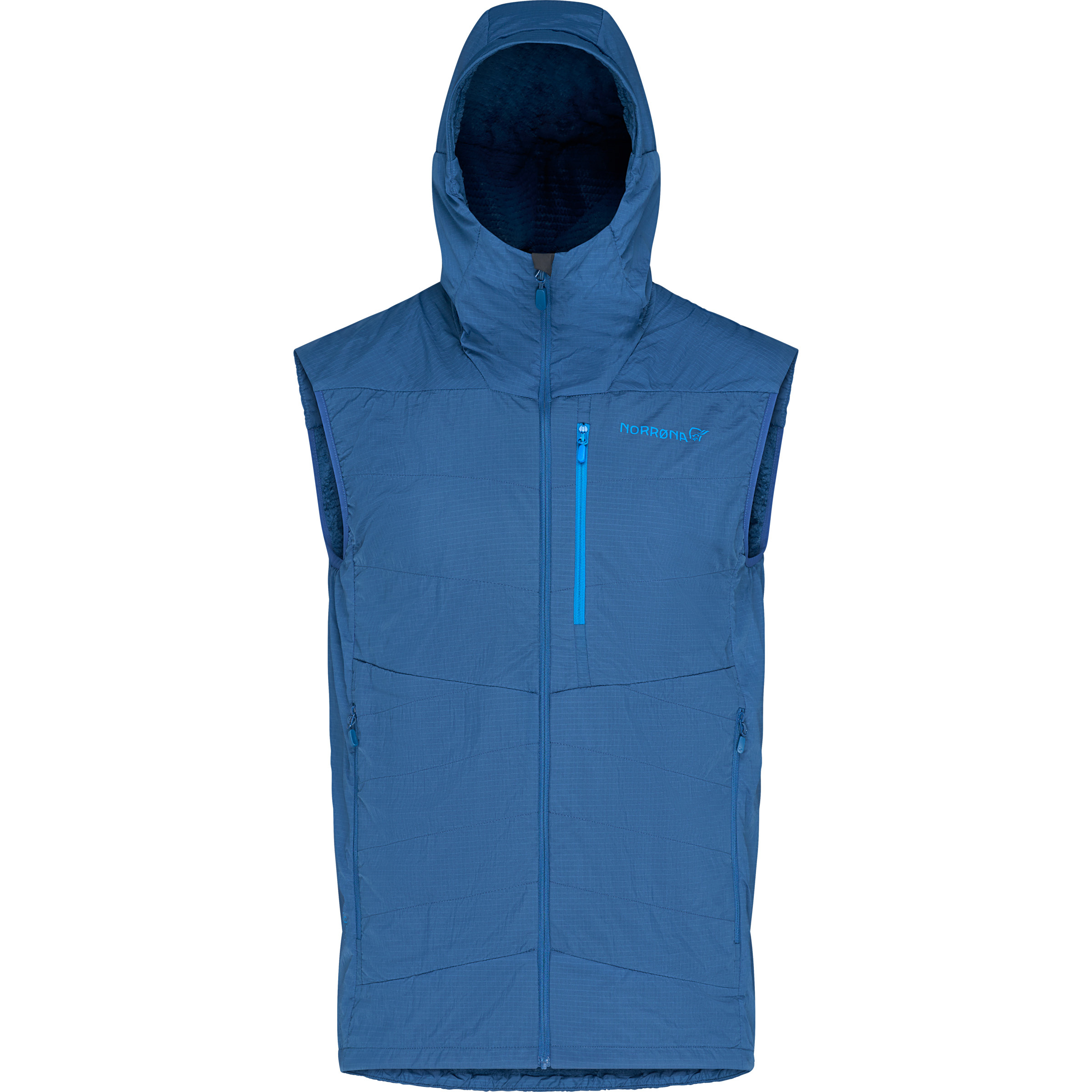 Norrona Lyngen Thermo100 Active Weste Herren Isolationswesten blau Größe L Skitour Atmungsaktiv