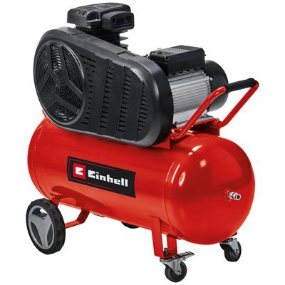 Kompressor EINHELL "TE-AC 430/90/10", rot (ohne farbbezeichnung), B:42,5cm H:83,5cm L:101cm, Kompressoren