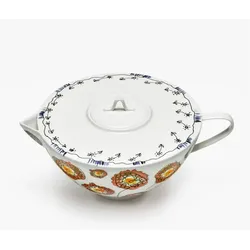 Serax Teekanne Anemonen milk midnight flowers von Marni 20,5cm