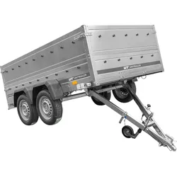 Autotransportanhänger 264x150 UNITRAILER GARDEN 265/2 KIPP mit BIS-Seitenwänden