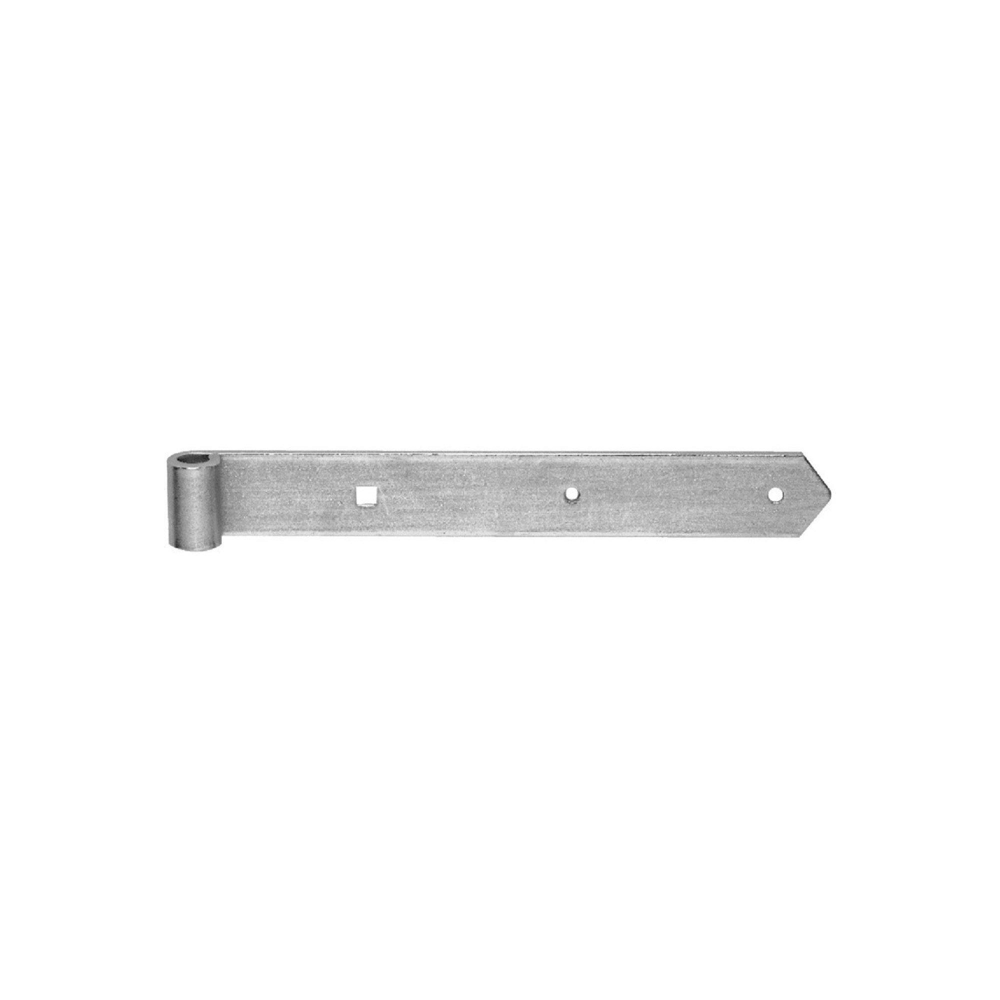 POLLMANN Tor-Ladenband Ende spitz für Dorn16mm,600mm Eisen, feuerverzinkt (1086001)