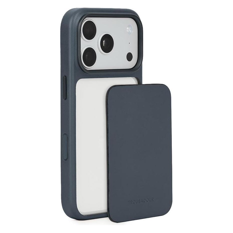 Troubadour Modulare Ledertasche - iPhone 18 Pro / 17 Pro - MagSafe - Basalt (Apple iPhone 17 Pro, Apple iPhone 18 Pro) (76758315)
