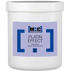 Meister Coiffeur, Haarfarbe, M:C Platin Effekt Blondierpulver blau 4x400g (Blau)