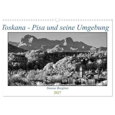 Toskana - Pisa und seine Umgebung (Wandkalender 2027 DIN A3 quer), CALVENDO Monatskalender