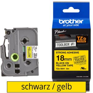 Brother TZe-S641 18mm Schriftband P-touch Tape 641