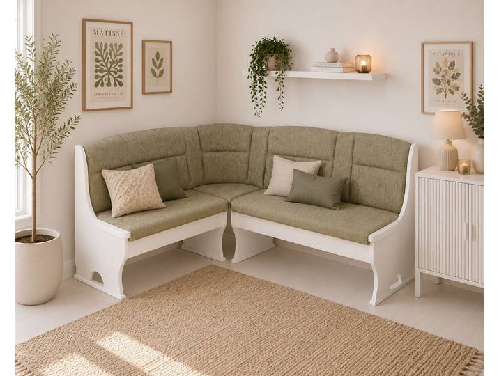 moebel-direkt-online Eckbank Eckbank mit Stauraum. Schenkelmaße 125x165 cm