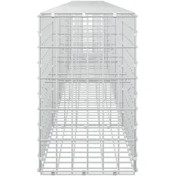 vidaXL, Steinkorb, Gabion mit 5 mm Draht und 5x10 cm Maschen 600x30x50 cm
