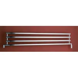 P.M.H. Rosendal Heizkörper kombiniert 26,6x150 cm schwarz ROXL1500266BL