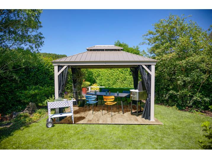 Pavillon Messina Champagner 10x12