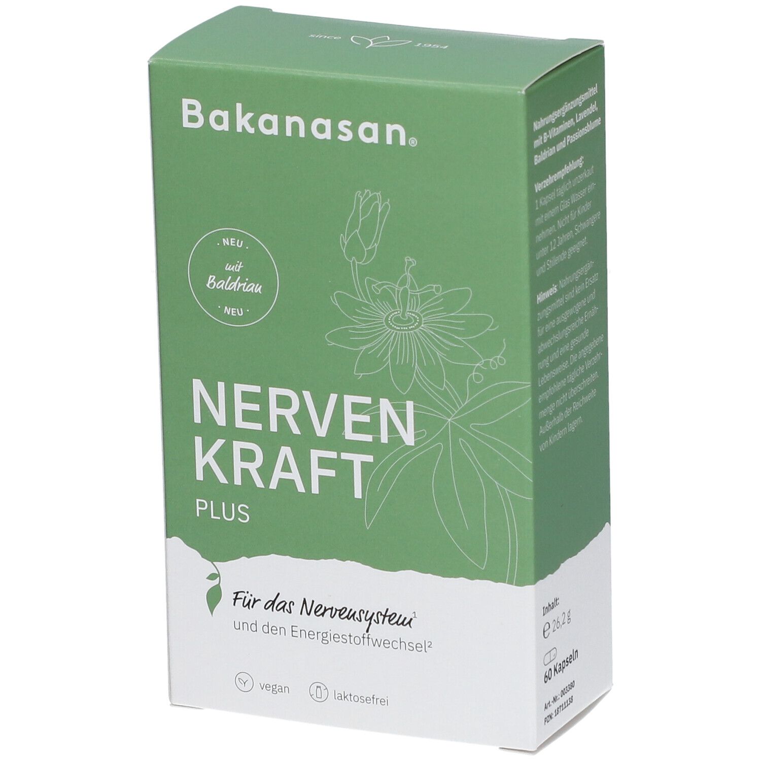 Bakanasan Nervenkraft Plus Kapseln 60 St
