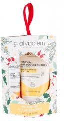 Alvadiem Coffret Stick Lèvres Hydratant 4 Grammes et Xerolia Gel Douche Surgras 30 ML - Coffret