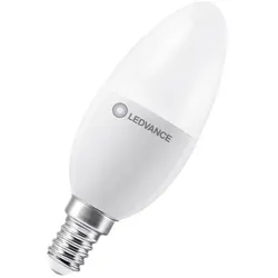Ledvance E14 LED Kerzenlampe Classic matt dimmbar 4,9W wie 40W 2700K warmweißes Licht