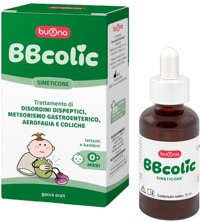 BUONA SpA SOCIETA' BENEFIT BBCOLIC Gocce, 30 ml