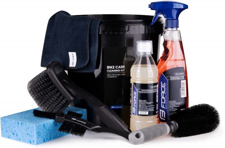 Force Set per la pulizia della bici   Bike Care Cleaning Kit 8 pezzi