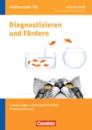 Flade, Dr. Lothar - Diagnostizieren und Fördern - Arbeitshefte - Mathematik: 7./8. Schuljahr - Zuordnungen und Proportionalität, Prozentrechnung: Arbeitsheft mit ... Prozentrechnung - mit eingelegten Lösungen - Preis vom 11.10.2026 03:10:56 h