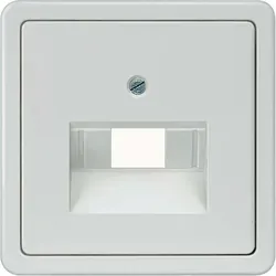Siemens 5TG1818 DELTA profil titanweiß Abdeckplatte für UAE 1+2-fach