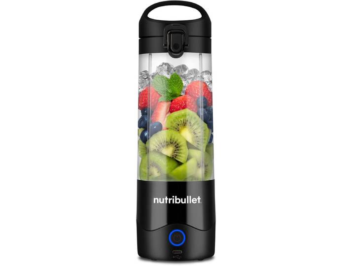 Nutribullet Portable - Draagbare Blender To Go - Oplaadbare Blender - Mini Blender On The Go - Draadloos - Zwart