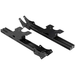 Next Level Racing Monitorhalterung Elite Freestanding Triple Monitor Stand Add-On Black Edition schwarz
