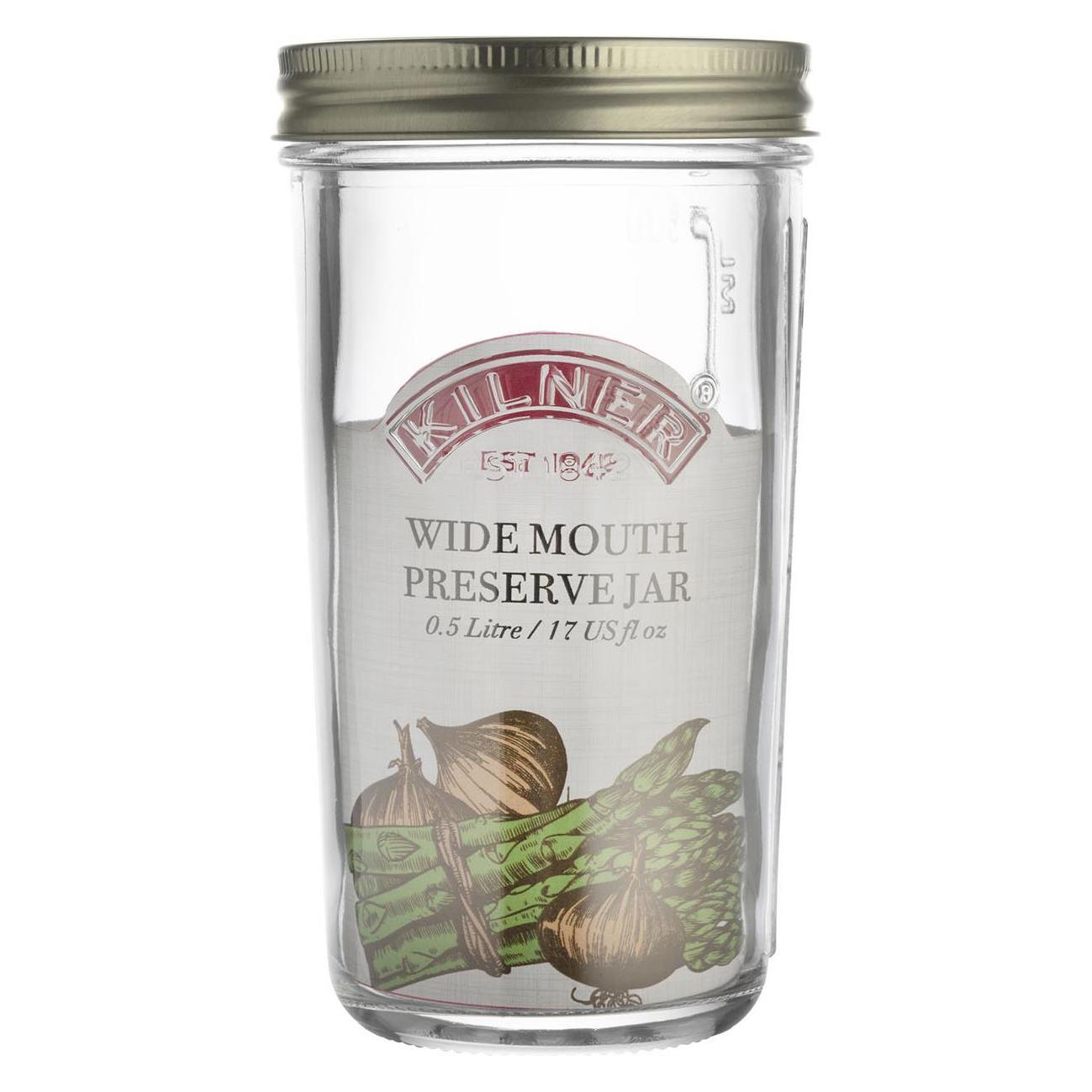 Kilner Einmachglas 0.5 Liter (1 Stk., 0.50 l) (65025888)