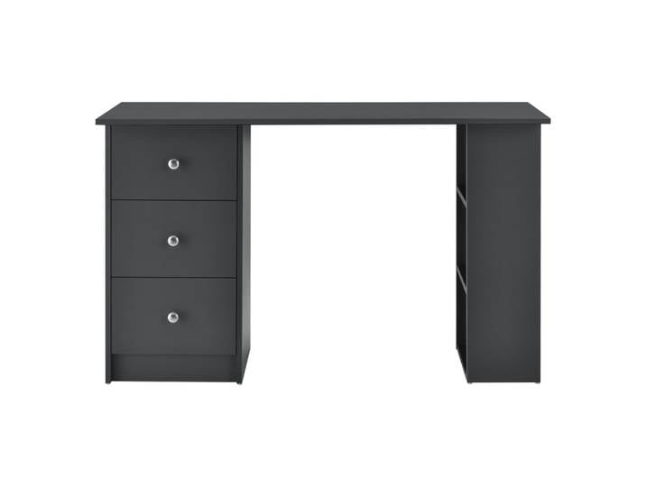Table de bureau secrétaire 120 x 49 x 72 cm gris