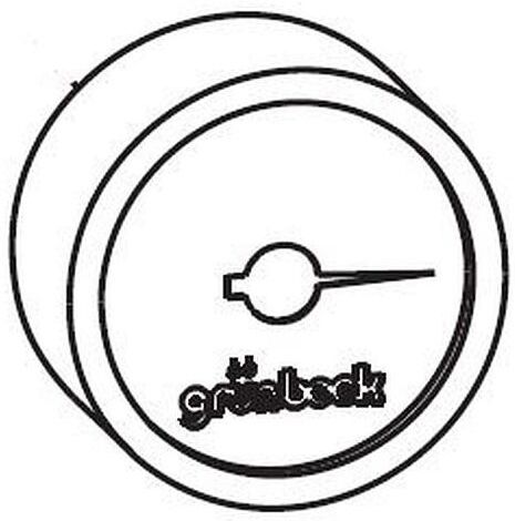 Grünbeck Manometer 16 bar, G1/8 89930116 16 bar, G1/8B rückseitig
