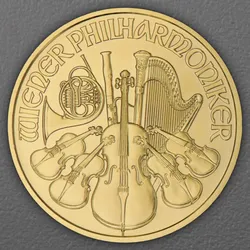 Goldmünze 1/4oz "Wiener Philharmoniker" aktueller Jahrgang (Österreich)