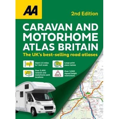 AA Caravan & Motorhome Atlas 2027, Taschenbuch von , Automobil Association, 978-0-7495-8459-7
