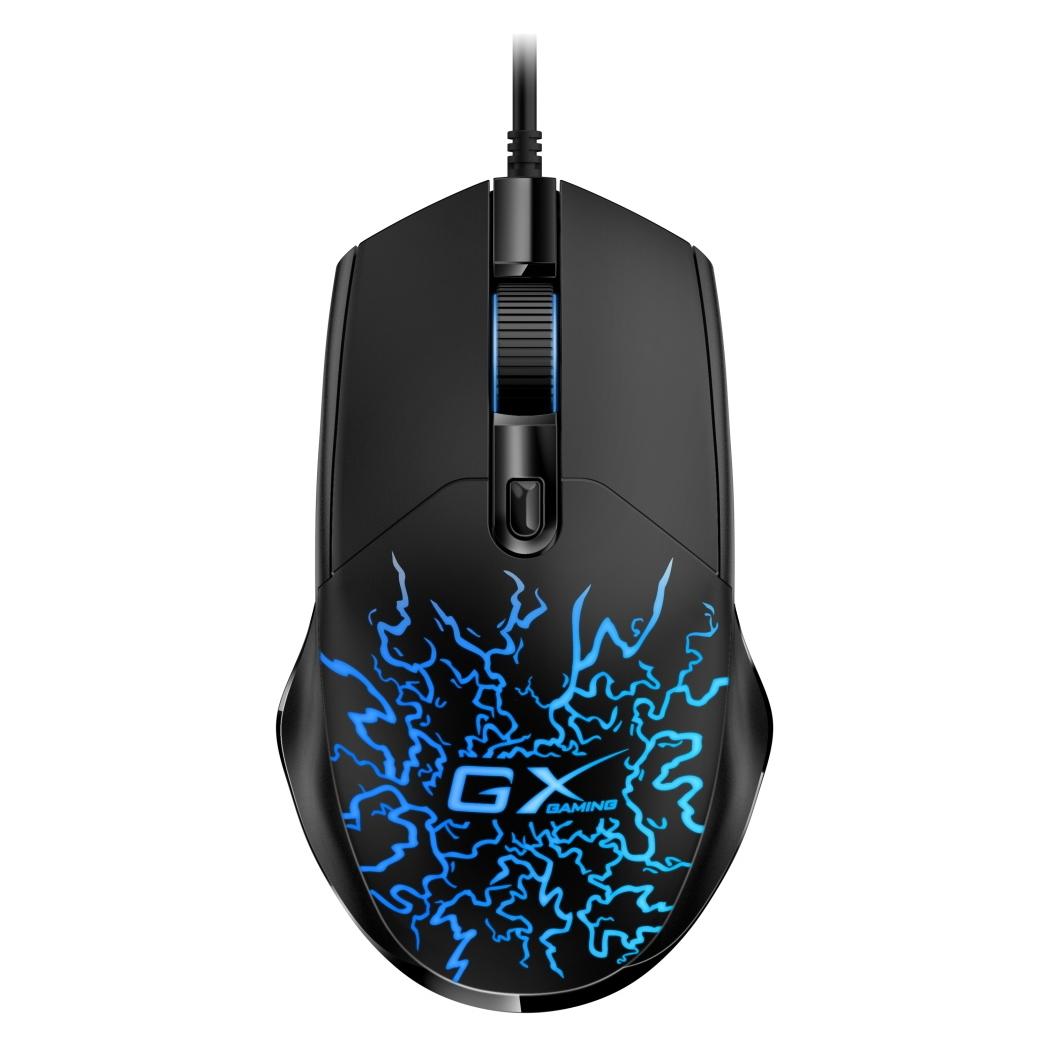 Genius GX GAMING Scorpion M300 Crack Maus wire, schwarz, 2400DPI (Kabelgebunden) (31040010401)