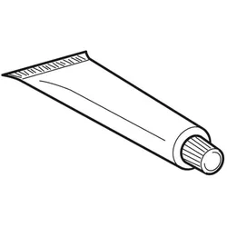 Geberit Klebstoff 956135001 zum Verkleben von Spülbögen aus PVC, Tube