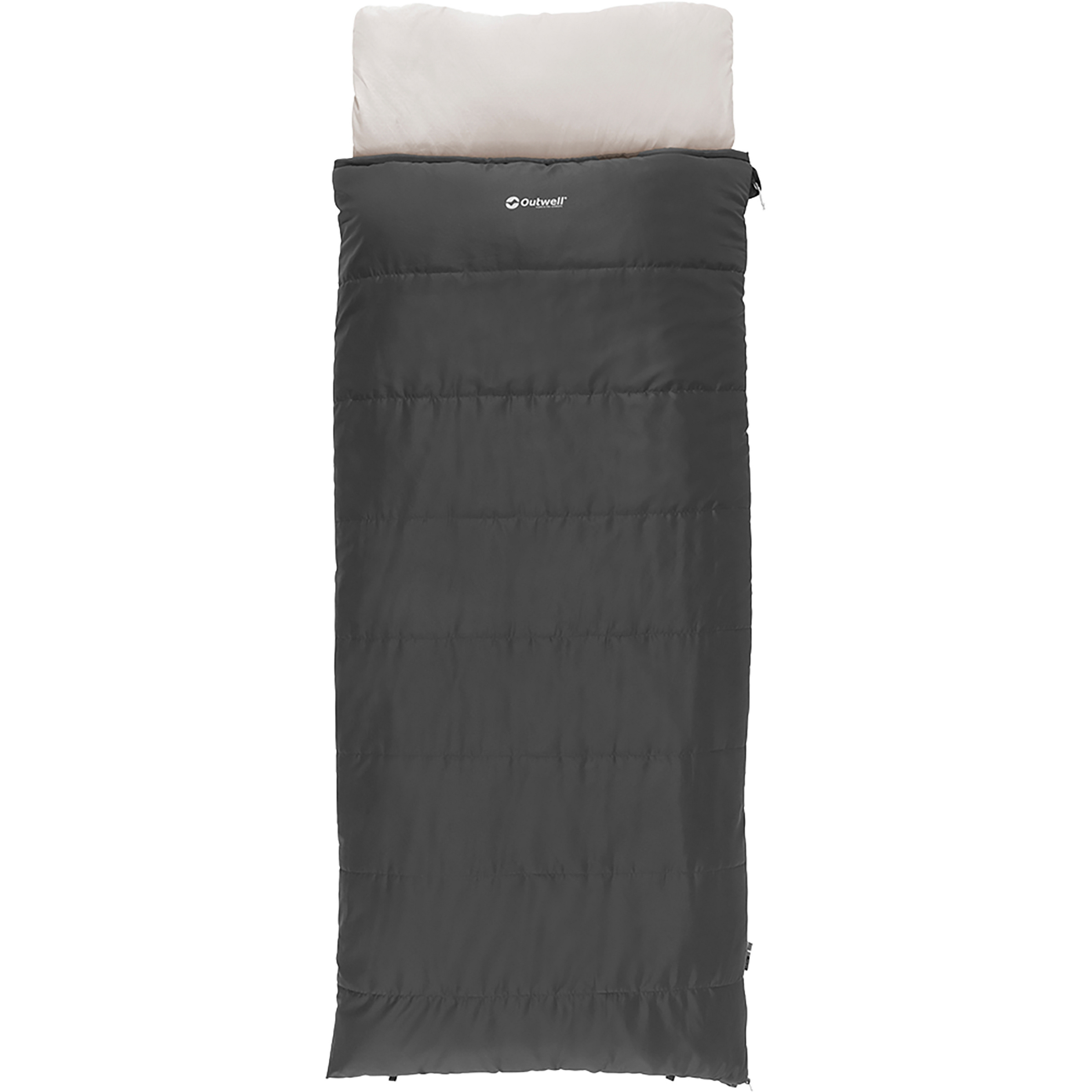 Outwell Contour Prime Schlafsack Kunstfaserschlafsäcke grau Größe max. 190cm Camping