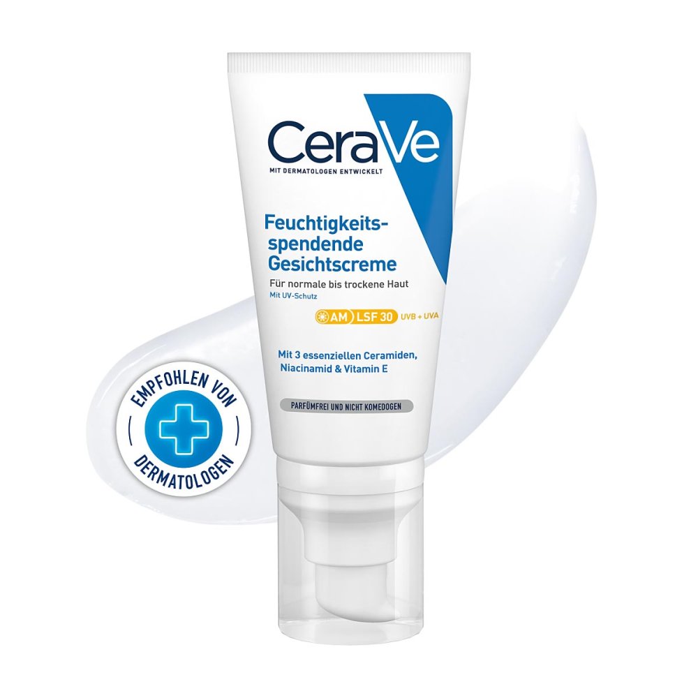 L'Oreal Deutschland GmbH Geschäftsbereich CeraVe CeraVe Feuchtigkeitsspendende Gesichtscreme mit LSF 30 18386632