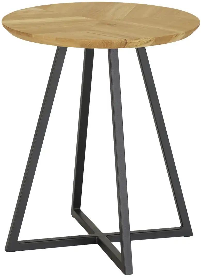 Jette Home Beistelltisch  Downunder ¦ holzfarben ¦ Maße (cm): H: 52  Ø: 45