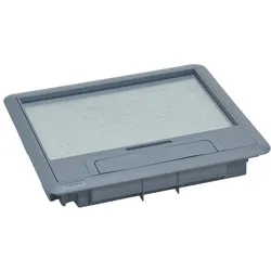 Legrand 088001 Deckel für Gerätebox mit Teppichrand, 12/18 Module, Kunststoff
