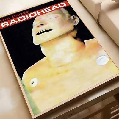 Uplift Essentials Radiohead Classic Vintage Rock Band Poster style 2 8 X 10 In