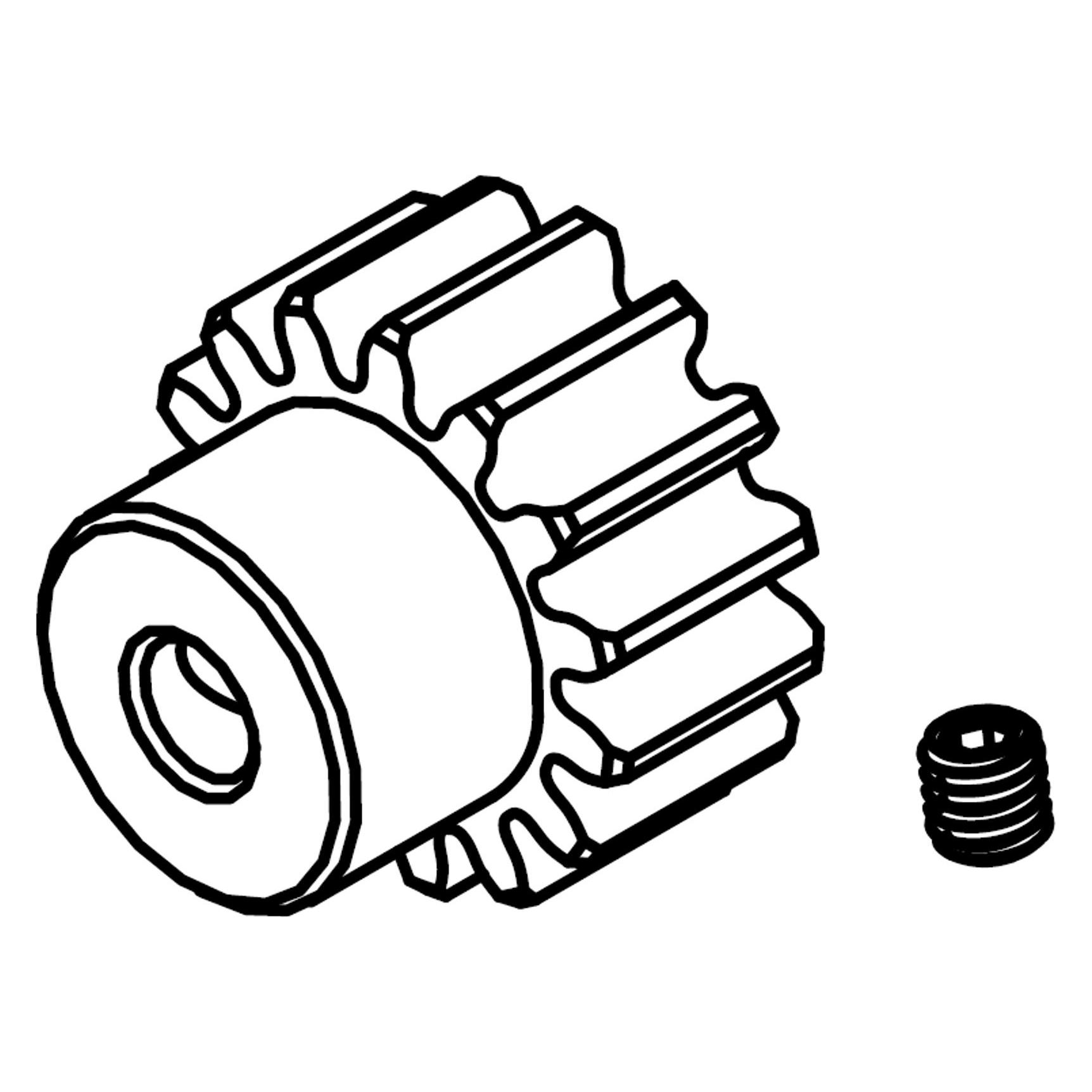 Amewi Motorritzel 18Z Modul 0.8 RCX10 (021-17223065)