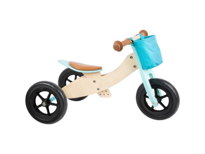 small foot Laufrad, Mehrfarbig, 72x45x38 cm, EN 71, höhenverstellbar, gepolsterter Sattel, leise Räder, Freizeit & Co, Gartenspielzeug, Laufräder