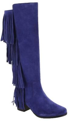 Masseys Cassie - Womens 10 Blue Boot Medium