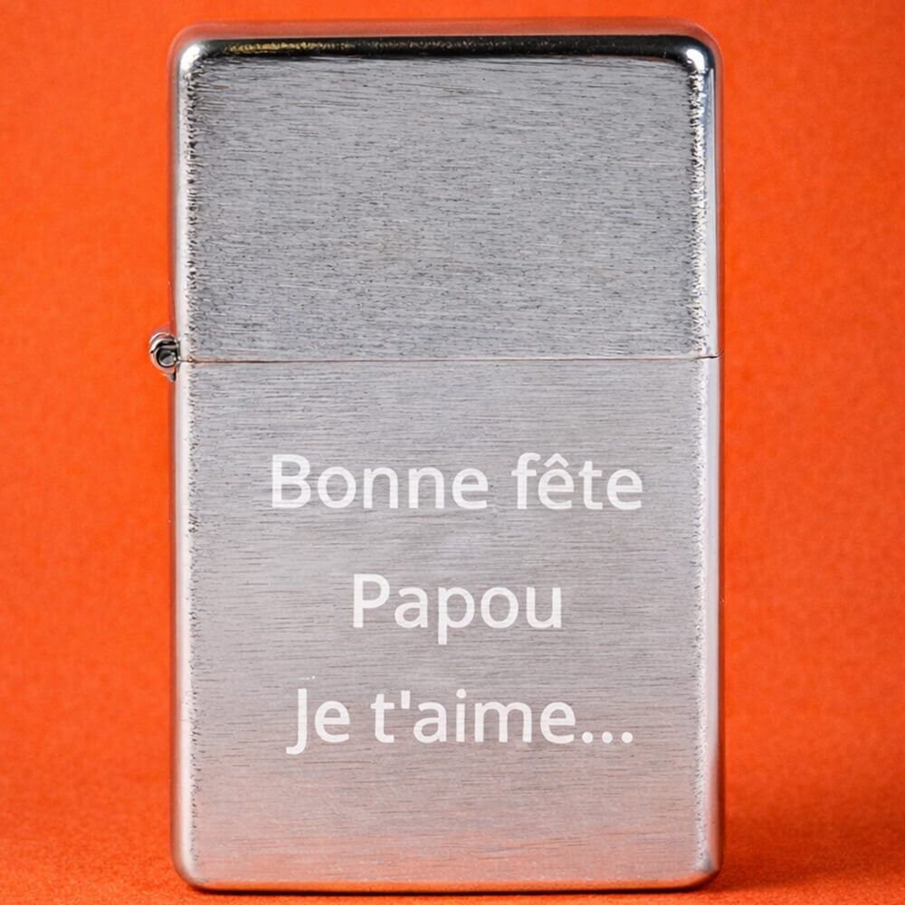 Ocadeau Briquet personnalisé gravé