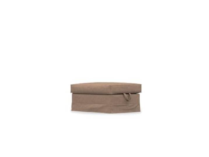 comfortly Housse pour repose-pieds EKTORP - Crown-Antelope Épais\, durable\, lavable en machine\, doux et agréable au toucher