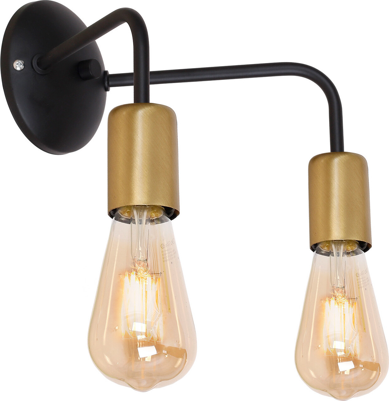 Luminex BRENDA 1065 minimalistische dubbele wandlamp