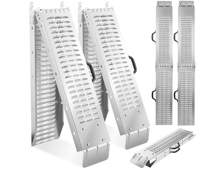 Rampes d'accès Björn, Lot de 2, Pliables, Capacité de poids 400 kg - 166 cm