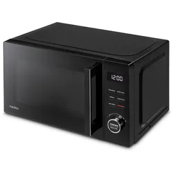 Medion MD 12021 2 in 1 Mikrowelle mit Grill 20L 800W/100W 5 Leistungsstufen, Timer